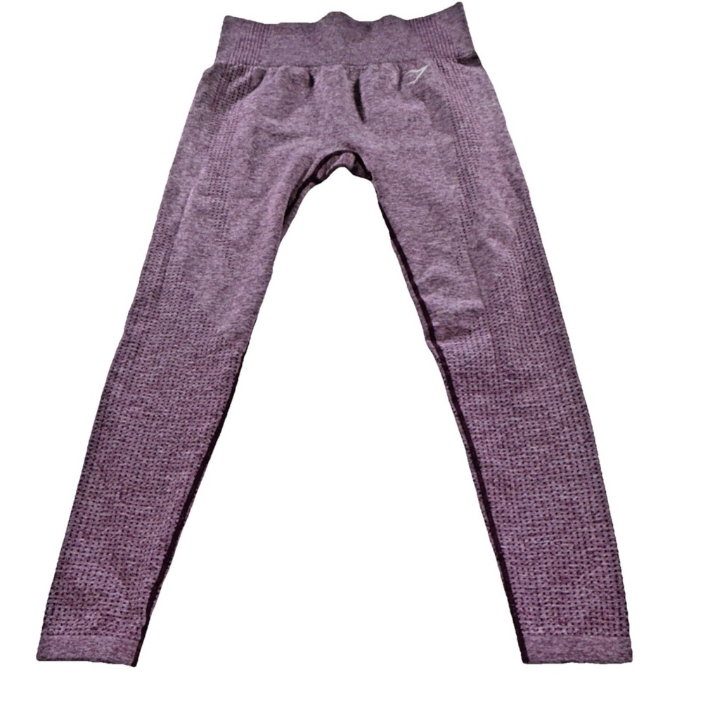 Gymshark Purple Seamless  High-Waisted Ankle  Leggings Compression M‎